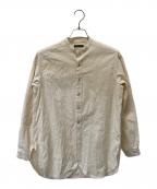 FRANK LEDERフランクリーダー）の古着「長袖シャツ」｜アイボリー