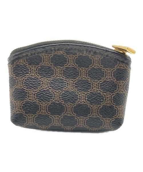 CELINE（セリーヌ）CELINE (セリーヌ) ミニポーチ ブラウン×ブラックの古着・服飾アイテム