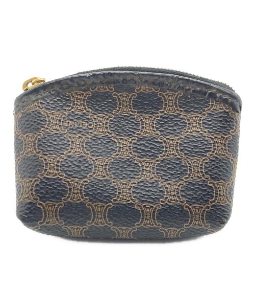 CELINE（セリーヌ）CELINE (セリーヌ) ミニポーチ ブラウン×ブラックの古着・服飾アイテム