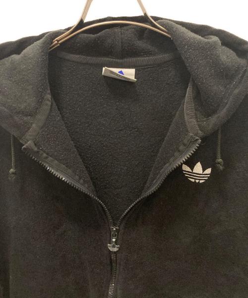 adidas（アディダス）adidas (アディダス) ジップパーカー ブラック サイズ:MーLの古着・服飾アイテム