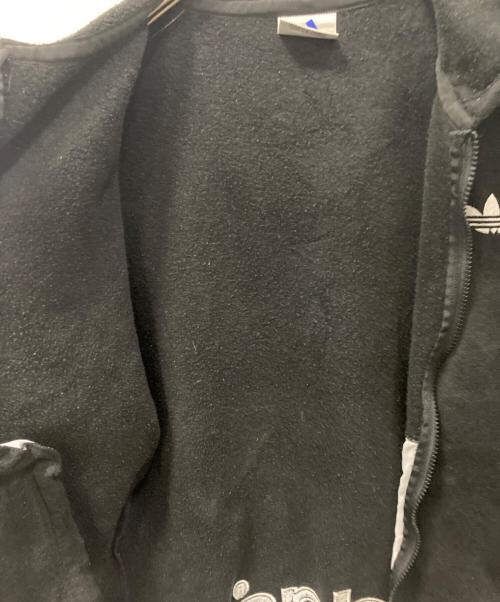 adidas（アディダス）adidas (アディダス) ジップパーカー ブラック サイズ:MーLの古着・服飾アイテム