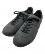 GERMAN TRAINERジャーマントレーナー）の古着「ローカットスニーカー」｜ブラック