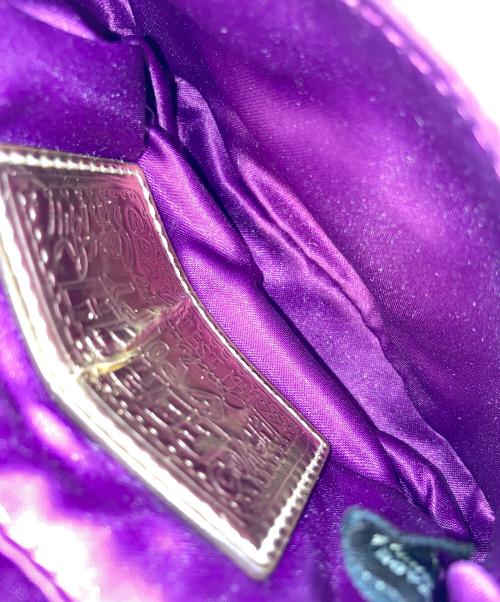 COACH（コーチ）COACH (コーチ) ミニショルダーバッグ ショッキングピンク×ゴールドの古着・服飾アイテム