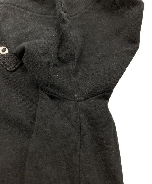 PLAY COMME des GARCONS（プレイコムデギャルソン）PLAY COMME des GARCONS (プレイコムデギャルソン) 半袖カットソー ブラック サイズ:Mの古着・服飾アイテム