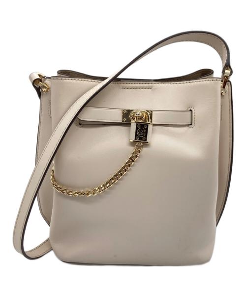 MICHAEL KORS（マイケル・コース）MICHAEL KORS (マイケル・コース) ショルダーバッグ アイボリーの古着・服飾アイテム