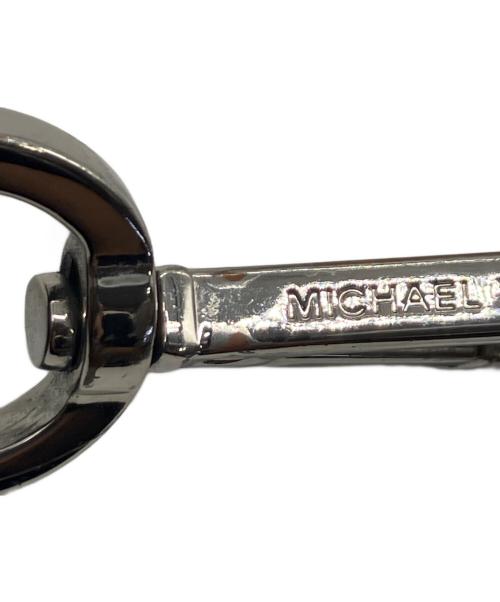 MICHAEL KORS（マイケル・コース）MICHAEL KORS (マイケル・コース) ショルダーバッグ ホワイト×ブラックの古着・服飾アイテム