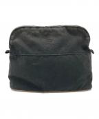 HERMESエルメス）の古着「ボリードポーチGM」｜ブラック