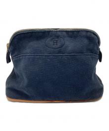 HERMES（エルメス）の古着「ボリードポーチミニ」｜ネイビー