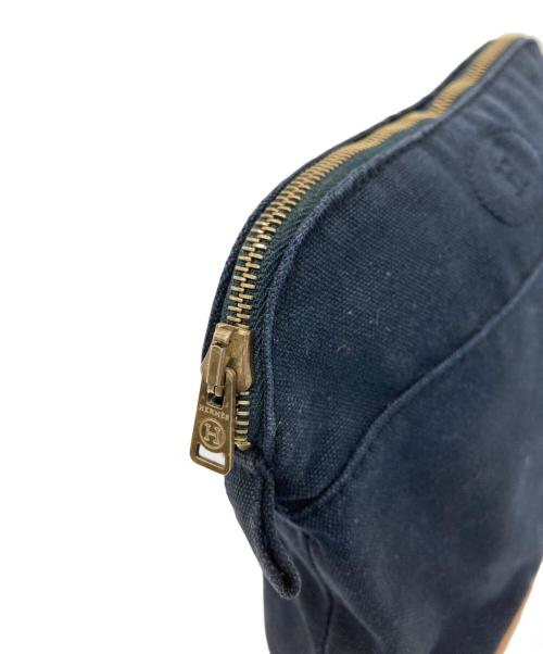 HERMES（エルメス）HERMES (エルメス) ボリードポーチミニ ネイビーの古着・服飾アイテム