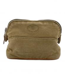 HERMES（エルメス）の古着「ボリードポーチミニミニ」｜カーキ