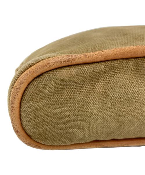 HERMES（エルメス）HERMES (エルメス) ボリードポーチミニミニ カーキの古着・服飾アイテム