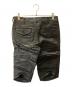 COMME des GARCONS HOMME PLUS (コムデギャルソンオムプリュス) フェイクレザーハーフパンツ ブラック サイズ:XS：13000円