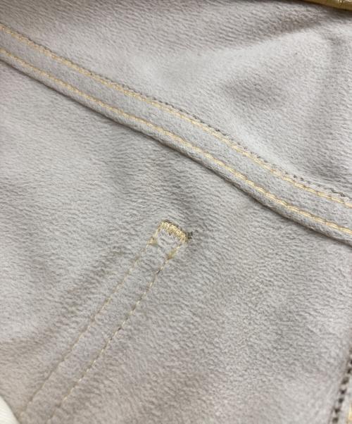 COMME des GARCONS HOMME PLUS（コムデギャルソンオムプリュス）COMME des GARCONS HOMME PLUS (コムデギャルソンオムプリュス) フェイクレザーパンツ ゴールド サイズ:XSの古着・服飾アイテム