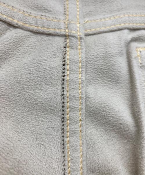 COMME des GARCONS HOMME PLUS（コムデギャルソンオムプリュス）COMME des GARCONS HOMME PLUS (コムデギャルソンオムプリュス) フェイクレザーパンツ ゴールド サイズ:XSの古着・服飾アイテム