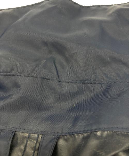 PLAY COMME des GARCONS（プレイコムデギャルソン）PLAY COMME des GARCONS (プレイコムデギャルソン) トレンチコート ネイビー サイズ:Sの古着・服飾アイテム