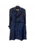 PLAY COMME des GARCONS（プレイコムデギャルソン）の古着「トレンチコート」｜ネイビー