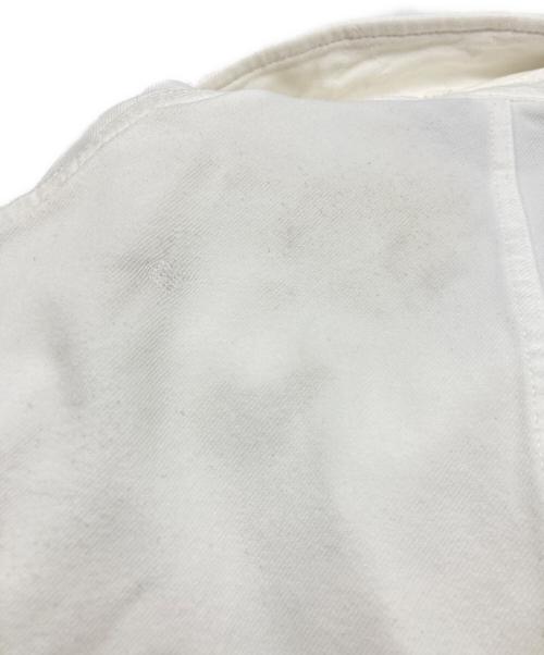 COMME des GARCONS HOMME PLUS（コムデギャルソンオムプリュス）COMME des GARCONS HOMME PLUS (コムデギャルソンオムプリュス) ダブルライダースジャケット ホワイト サイズ:Sの古着・服飾アイテム