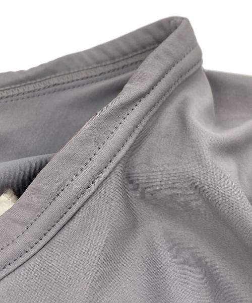 COMME des GARCONS（コムデギャルソン）COMME des GARCONS (コムデギャルソン) ワイヤーフリルデザインストレッチアシンメトリースカート グレー サイズ:SSの古着・服飾アイテム