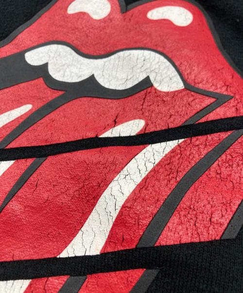 COMME des GARCONS HOMME PLUS（コムデギャルソンオムプリュス）COMME des GARCONS HOMME PLUS (コムデギャルソンオムプリュス) ROLLING STONES (ローリングストーンズ) スウェットパンツ ブラック サイズ:Sの古着・服飾アイテム