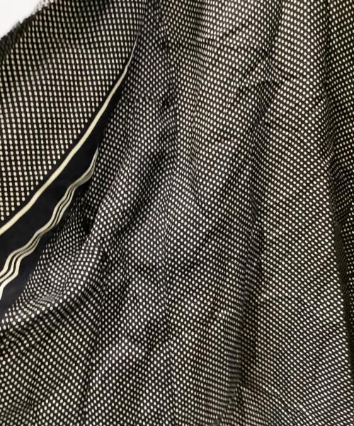 JUNYA WATANABE COMME des GARCONS（(ジュンヤワタナベ コムデギャルソン）JUNYA WATANABE COMME des GARCONS ((ジュンヤワタナベ コムデギャルソン) シルクシャツ ブラック×ホワイト サイズ:Mサイズの古着・服飾アイテム