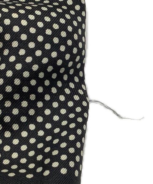 JUNYA WATANABE COMME des GARCONS（(ジュンヤワタナベ コムデギャルソン）JUNYA WATANABE COMME des GARCONS ((ジュンヤワタナベ コムデギャルソン) シルクシャツ ブラック×ホワイト サイズ:Mサイズの古着・服飾アイテム