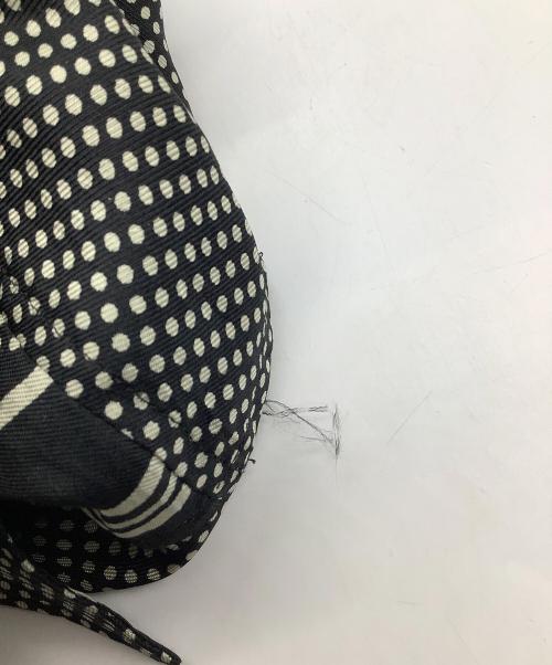 JUNYA WATANABE COMME des GARCONS（(ジュンヤワタナベ コムデギャルソン）JUNYA WATANABE COMME des GARCONS ((ジュンヤワタナベ コムデギャルソン) シルクシャツ ブラック×ホワイト サイズ:Mサイズの古着・服飾アイテム