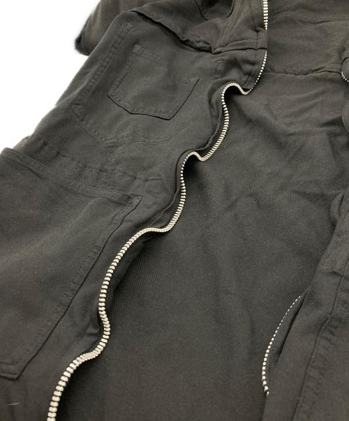 COMME des GARCONS HOMME PLUS（コムデギャルソンオムプリュス）COMME des GARCONS HOMME PLUS (コムデギャルソンオムプリュス) ジップアップジャケット ブラック サイズ:Sの古着・服飾アイテム
