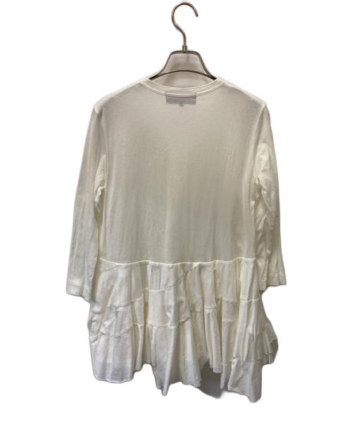 tricot COMME des GARCONS（トリココムデギャルソン）tricot COMME des GARCONS (トリココムデギャルソン) 長袖ブラウス ホワイト サイズ:Mの古着・服飾アイテム