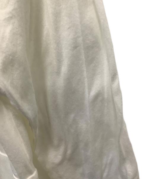 tricot COMME des GARCONS（トリココムデギャルソン）tricot COMME des GARCONS (トリココムデギャルソン) 長袖ブラウス ホワイト サイズ:Mの古着・服飾アイテム
