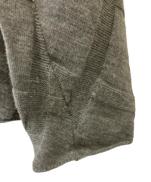 COMME des GARCONS HOMME PLUS（コムデギャルソンオムプリュス）COMME des GARCONS HOMME PLUS (コムデギャルソンオムプリュス) 薄手ニット グレー サイズ:Sの古着・服飾アイテム
