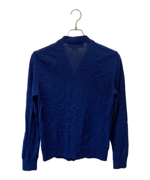 COMME des GARCONS HOMME PLUS（コムデギャルソンオムプリュス）COMME des GARCONS HOMME PLUS (コムデギャルソンオムプリュス) 薄手カーディガン ブルー サイズ:Sの古着・服飾アイテム