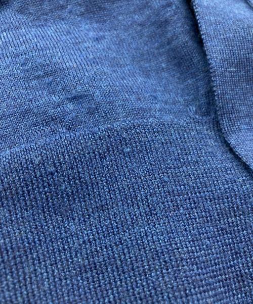 COMME des GARCONS HOMME PLUS（コムデギャルソンオムプリュス）COMME des GARCONS HOMME PLUS (コムデギャルソンオムプリュス) 薄手カーディガン ブルー サイズ:Sの古着・服飾アイテム