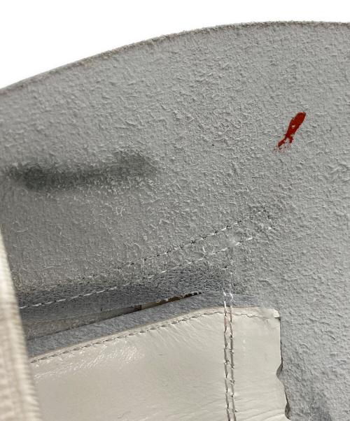 COMME des GARCONS（コムデギャルソン）COMME des GARCONS (コムデギャルソン) 落書きプリントレザーシューズカバー ホワイト サイズ:不明の古着・服飾アイテム