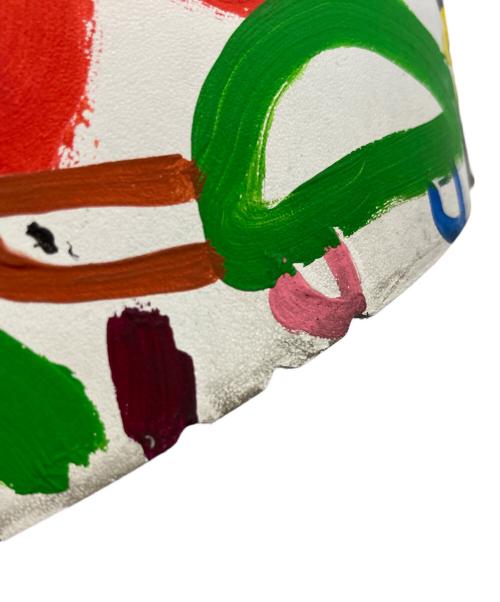 COMME des GARCONS（コムデギャルソン）COMME des GARCONS (コムデギャルソン) 落書きプリントレザーシューズカバー ホワイト サイズ:不明の古着・服飾アイテム