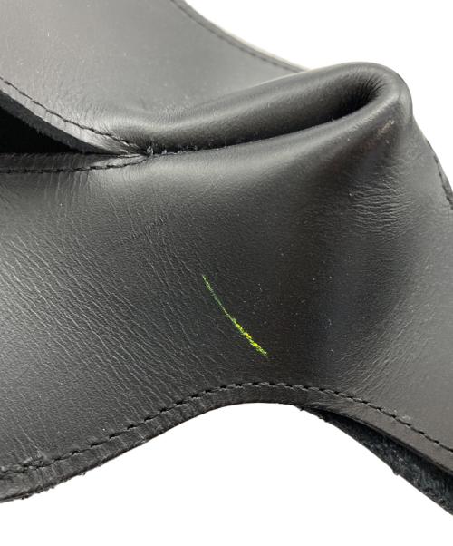 COMME des GARCONS（コムデギャルソン）COMME des GARCONS (コムデギャルソン) レザーシューズカバー ブラック サイズ:不明の古着・服飾アイテム