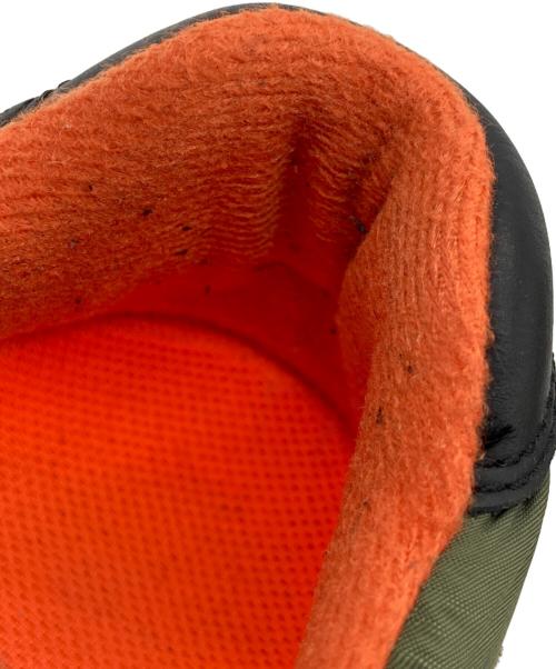 KAPITAL（キャピタル）KAPITAL (キャピタル) MA-1スニーカー カーキ×オレンジ サイズ:不明の古着・服飾アイテム