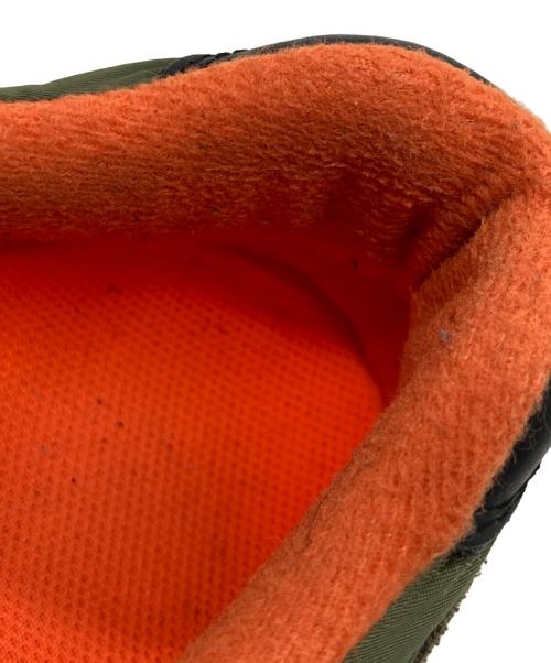 KAPITAL（キャピタル）KAPITAL (キャピタル) MA-1スニーカー カーキ×オレンジ サイズ:不明の古着・服飾アイテム