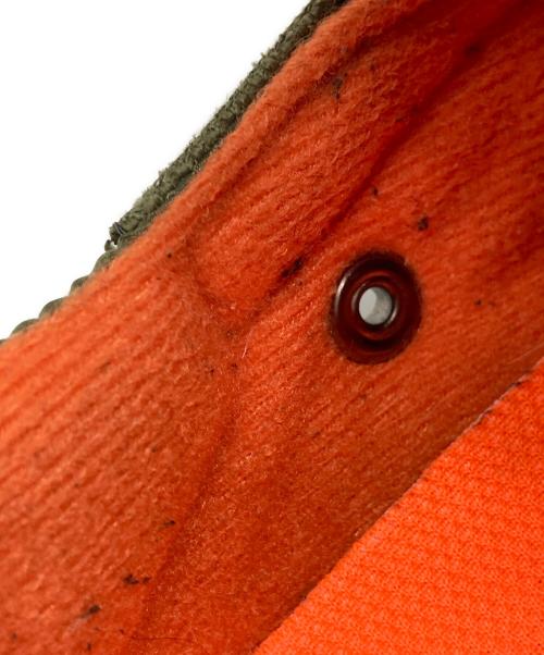 KAPITAL（キャピタル）KAPITAL (キャピタル) MA-1スニーカー カーキ×オレンジ サイズ:不明の古着・服飾アイテム