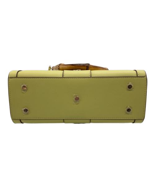 Snidel（スナイデル）Snidel (スナイデル) スクエアバンブーバッグ グリーンの古着・服飾アイテム