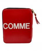 COMME des GARCONSコムデギャルソン）の古着「2つ折り財布」｜レッド