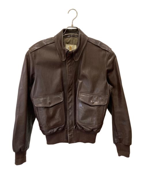 Golden Bear（ゴールデンベア）Golden Bear (ゴールデンベア) A-2フライトジャケット ブラウン サイズ:40の古着・服飾アイテム
