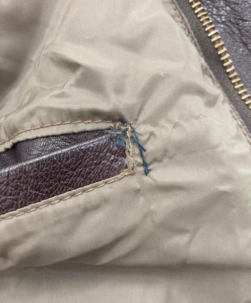 Golden Bear（ゴールデンベア）Golden Bear (ゴールデンベア) A-2フライトジャケット ブラウン サイズ:40の古着・服飾アイテム