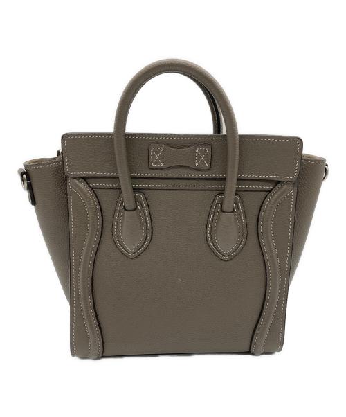 CELINE（セリーヌ）CELINE (セリーヌ) 2WAYバッグ グレージュの古着・服飾アイテム