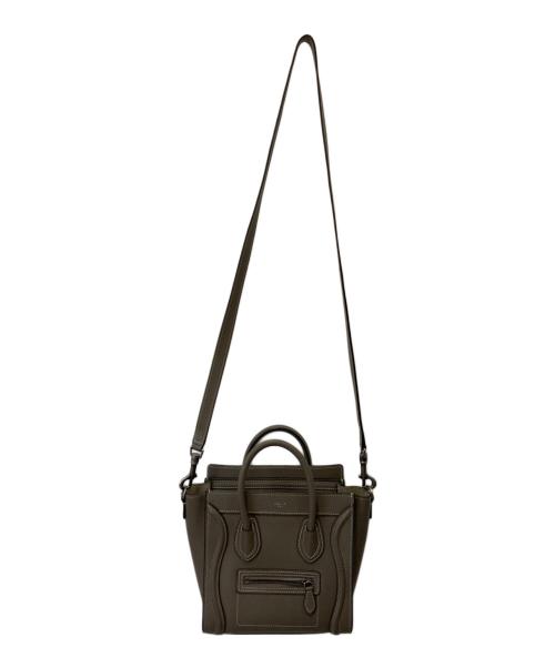 CELINE（セリーヌ）CELINE (セリーヌ) 2WAYバッグ グレージュの古着・服飾アイテム