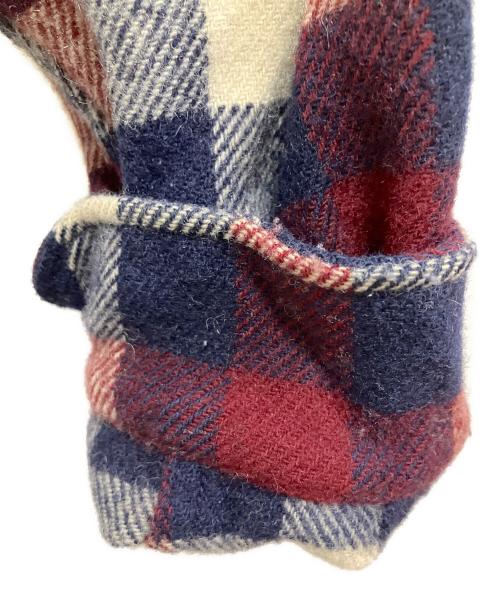WOOLRICH（ウールリッチ）WOOLRICH (ウールリッチ) 長袖シャツ レッド×ネイビー×ホワイト サイズ:Lの古着・服飾アイテム