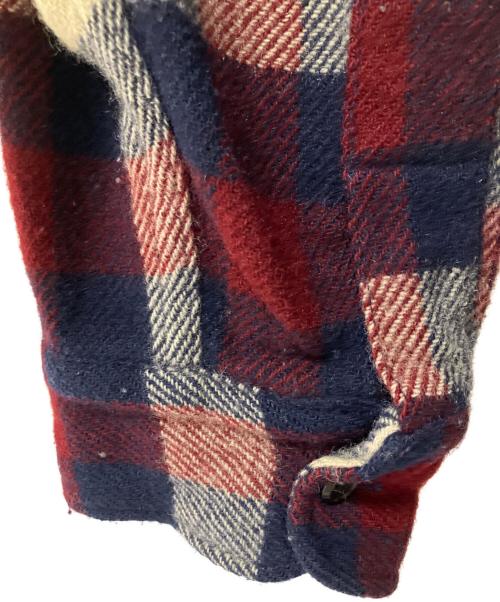 WOOLRICH（ウールリッチ）WOOLRICH (ウールリッチ) 長袖シャツ レッド×ネイビー×ホワイト サイズ:Lの古着・服飾アイテム