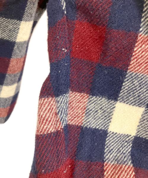 WOOLRICH（ウールリッチ）WOOLRICH (ウールリッチ) 長袖シャツ レッド×ネイビー×ホワイト サイズ:Lの古着・服飾アイテム