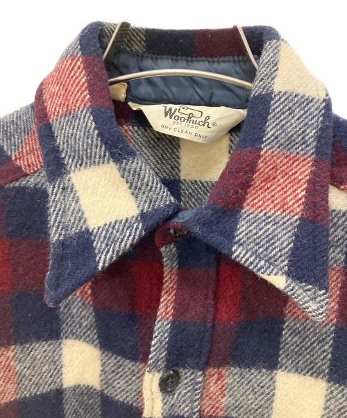 WOOLRICH（ウールリッチ）WOOLRICH (ウールリッチ) 長袖シャツ レッド×ネイビー×ホワイト サイズ:Lの古着・服飾アイテム