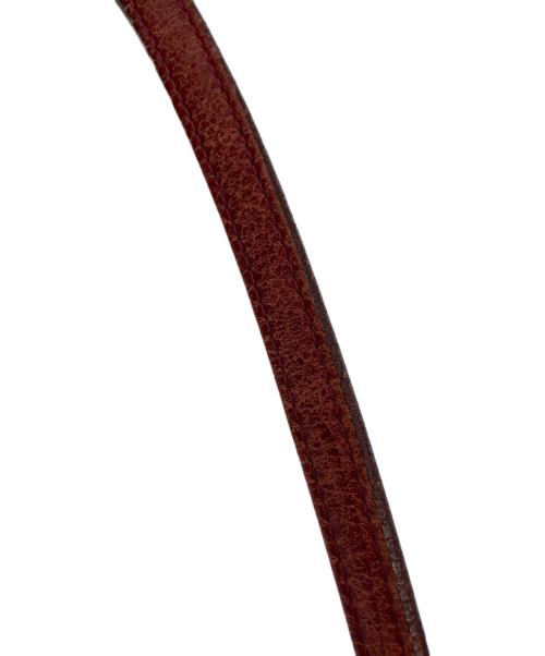 BURBERRY BLUE LABEL（バーバリー ブルー レーベル）BURBERRY BLUE LABEL (バーバリー ブルー レーベル) ワンショルダーバッグ レッド×ブラウンの古着・服飾アイテム