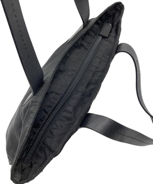 PRADA（プラダ）PRADA (プラダ) ナイロントートバッグ ブラックの古着・服飾アイテム